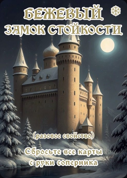 Замок Стойкости — ☾ разовое свойство