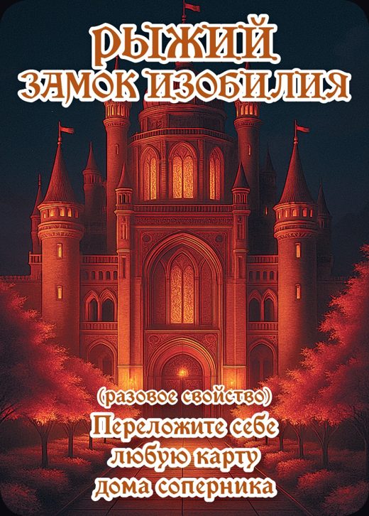 Замок Изобилия — ☾ разовое свойство