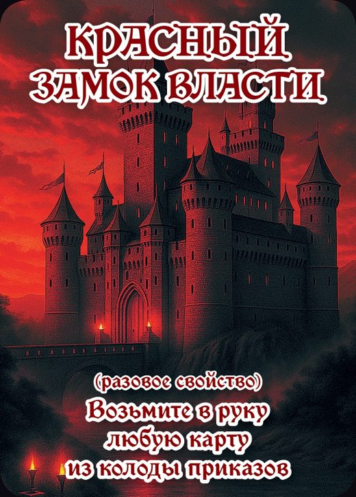 Замок Власти — ☾ разовое свойство