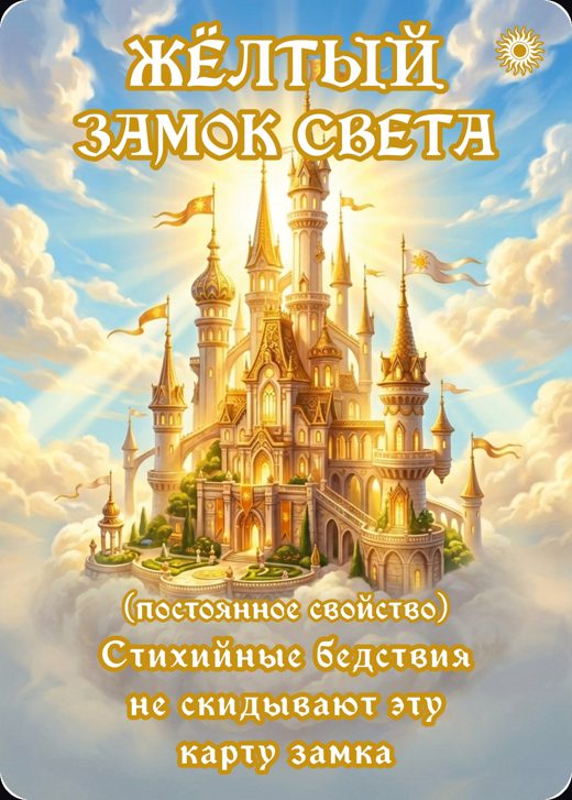Замок Света — ☀ постоянное свойство