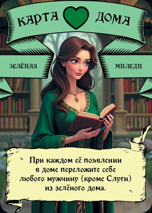 Миледи — Зелёный