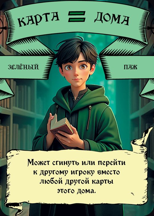 Паж — Зелёный