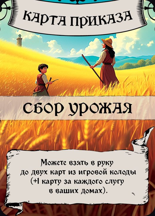 Сбор урожая